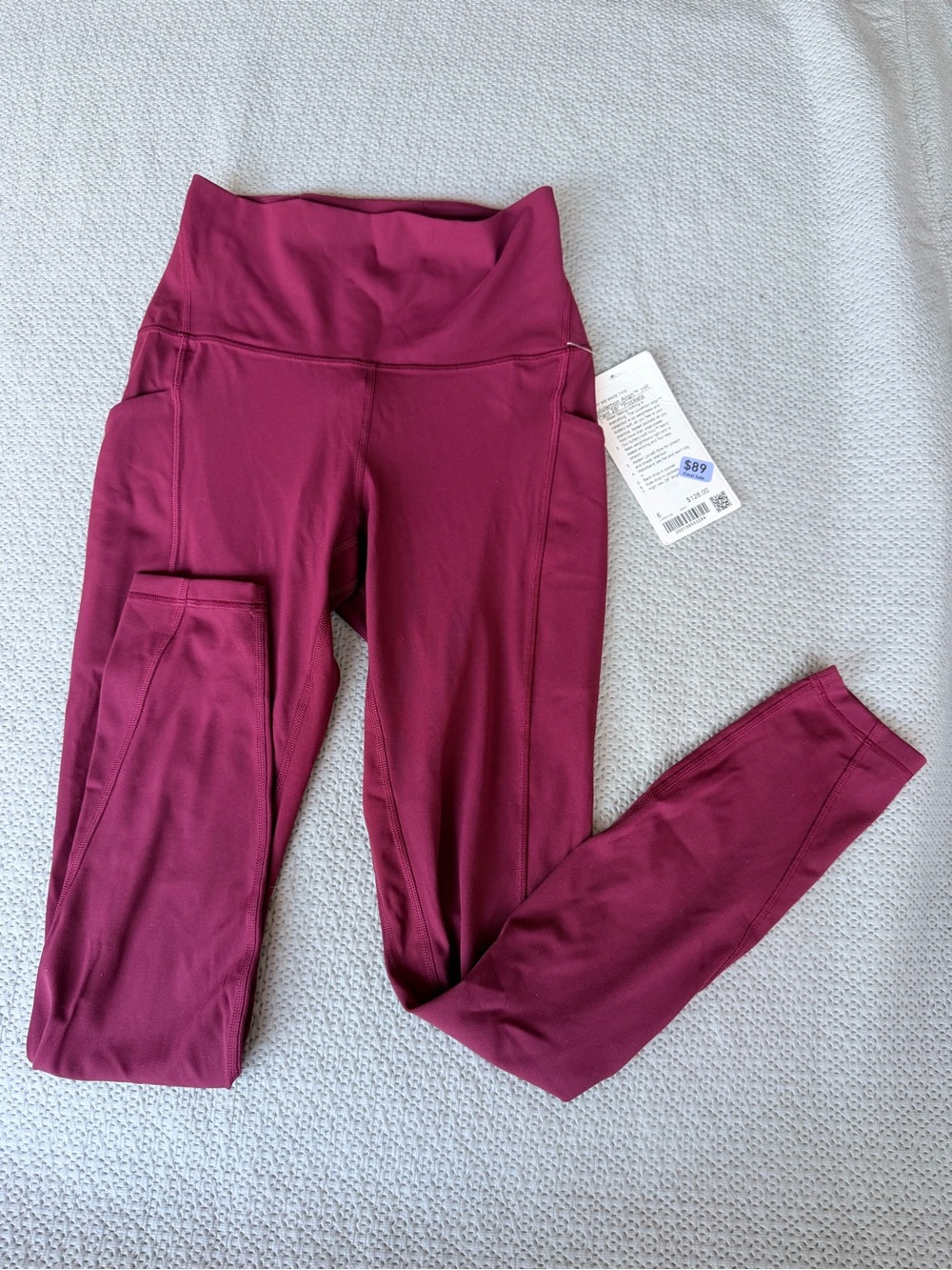 lululemon athletica Kids High-Rise Leggings - Wine